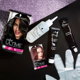 Schwarzkopf conditioning mask pouch displayed to show post-color nourishment