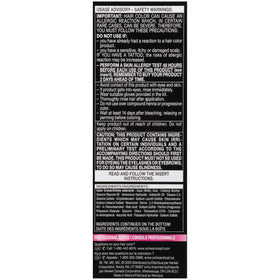 Schwarzkopf styled raven black hair in lifestyle setting emphasizing glossy finish