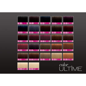 Schwarzkopf Color Ultime styled hair in a lifestyle shot highlighting luminous finish