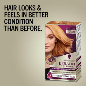 Schwarzkopf conditioner tube open demonstrating conditioning and shine