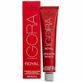 Schwarzkopf IGORA ROYAL front packaging showing shade 4-0 medium brown and professional branding for reliable color