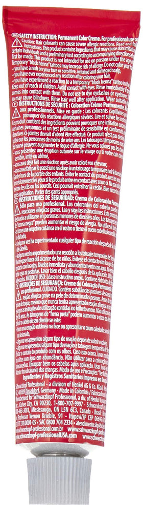 Schwarzkopf Igora Royal 5-0 application closeup demonstrating even coverage and glossy finish