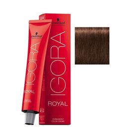 Schwarzkopf Igora Royal front tube showing shade 5-6 and brand for clear identification and accurate selection