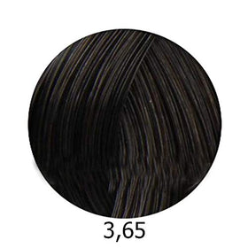Professional stylist applying Schwarzkopf Igora Royal 5-6 in salon to demonstrate even coverage technique
