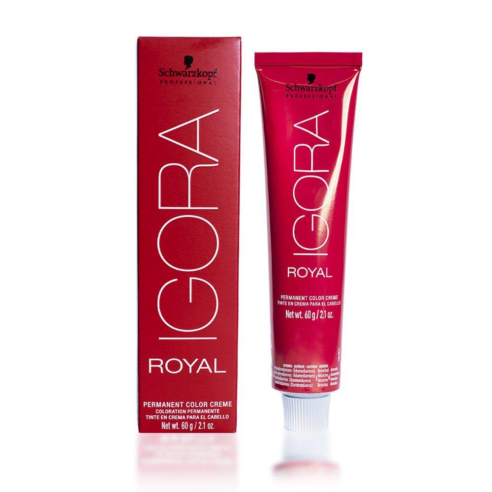 Schwarzkopf Professional Igora Royal 5-68 front packaging showing shade tube and benefit of even coverage