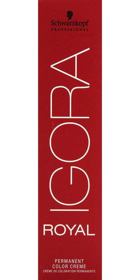 Schwarzkopf Professional Igora Royal 6-77 applied by stylist in salon for predictable, even coverage