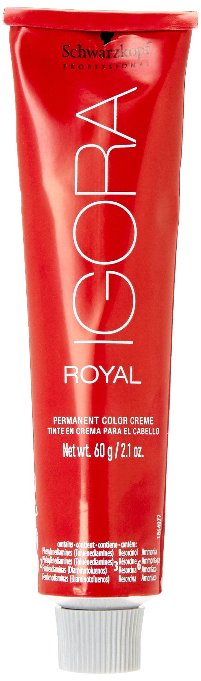 Schwarzkopf Igora Royal creme texture closeup displaying rich copper pigment for vibrant, even color