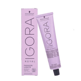 Schwarzkopf Igora Royal L-77 front packaging showing product name and copper shade benefit