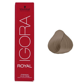 Schwarzkopf Igora Royal front packaging showing product tube and label for professional use