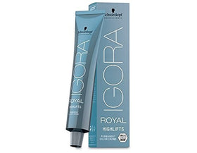 Schwarzkopf Igora Royal front packaging showing shade and quick identification benefit