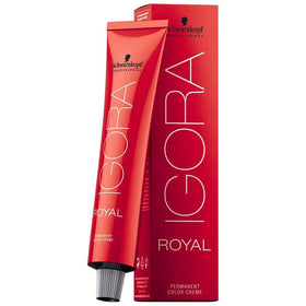 Schwarzkopf Igora ROYAL front tube showing label and professional benefit