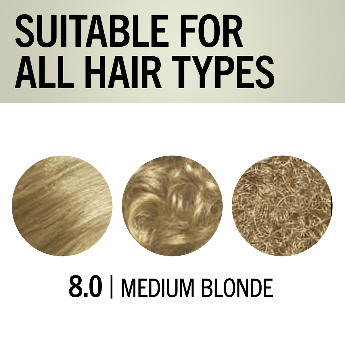 Schwarzkopf before and after hair result showing visible gray coverage benefit