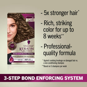Schwarzkopf color cream and developer mixed, ensuring even lift