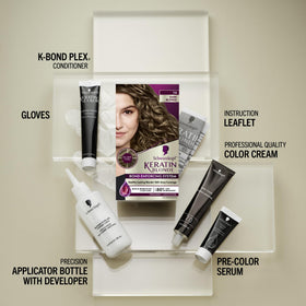Schwarzkopf disposable gloves and tools for tidy, safe application