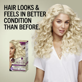 Schwarzkopf purple conditioner tube close-up neutralizing brass and adding softness