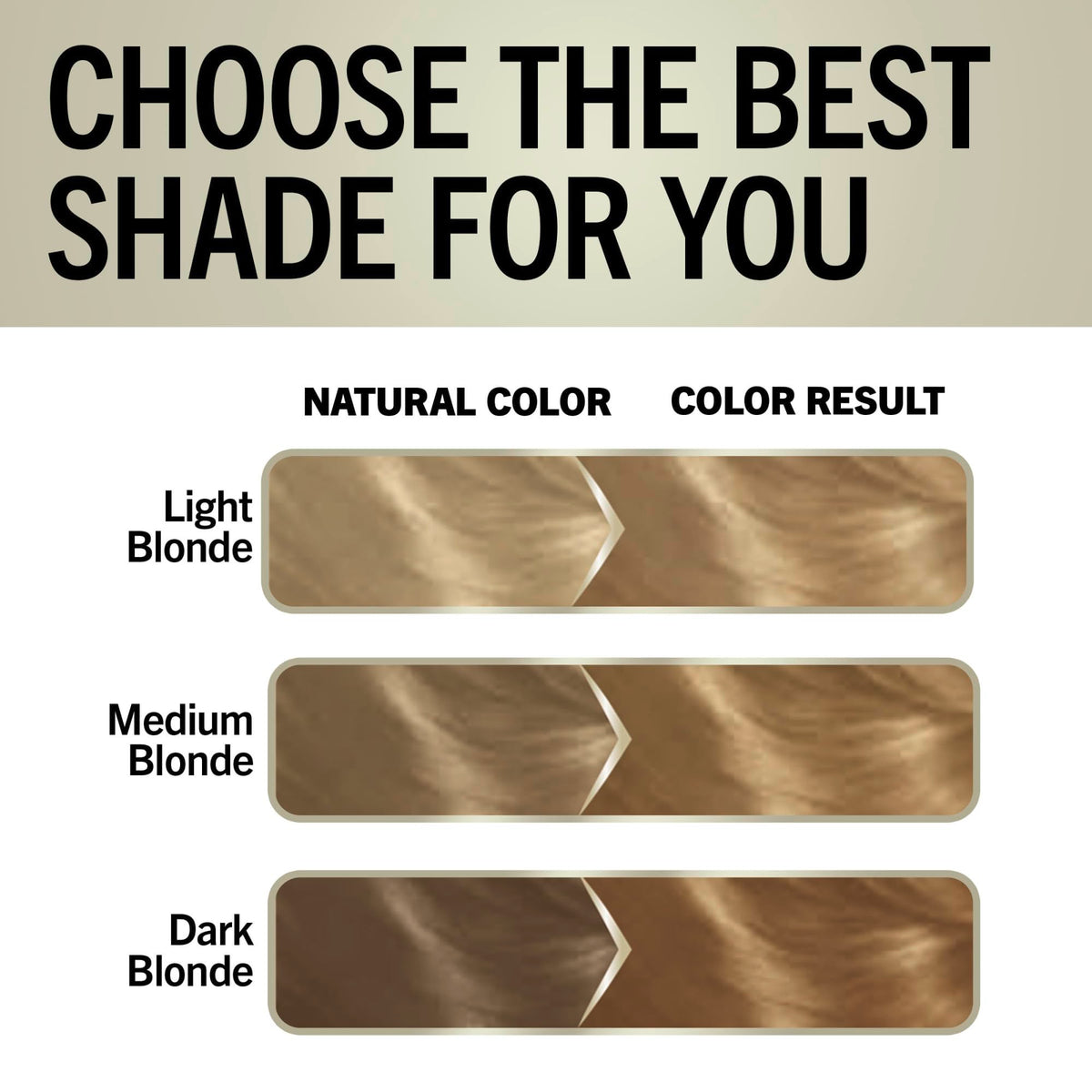 Schwarzkopf kit beside hairbrush showing size comparison and coverage guidance
