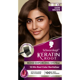 Schwarzkopf kit front packaging showing contents for quick root touch-up benefit