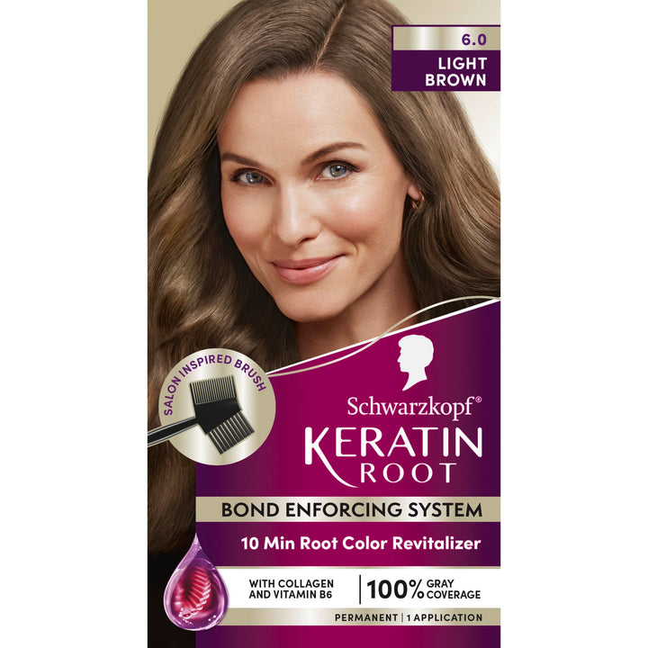 Schwarzkopf front packaging showing product benefits and shade