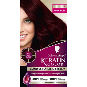Schwarzkopf front box showing ruby noir shade and professional packaging benefit