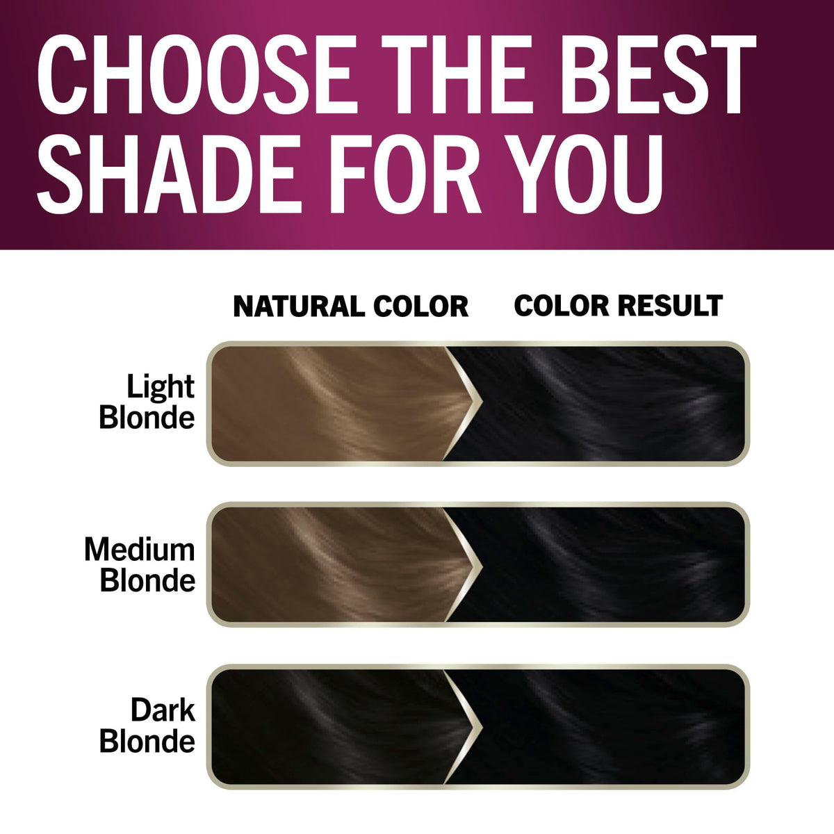 Schwarzkopf lifestyle model with black hair showcasing natural glossy finish benefit