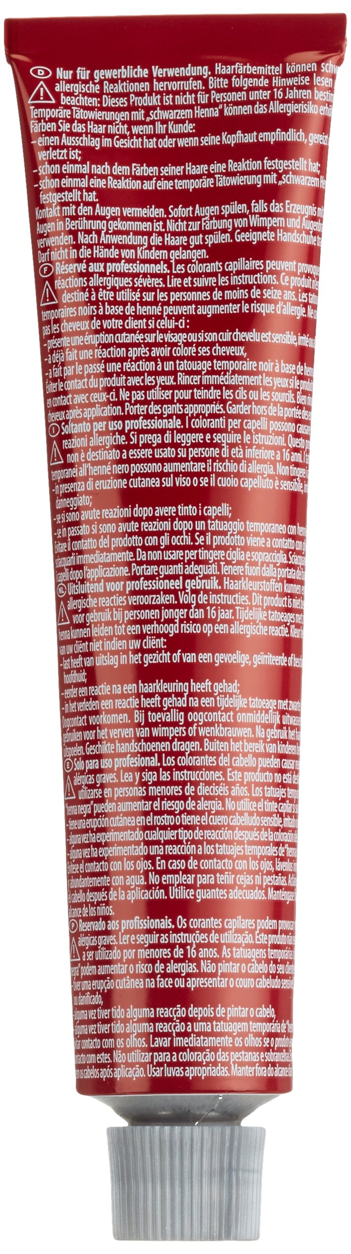 Schwarzkopf Professional creamy colorant texture displayed to show smooth mixing properties