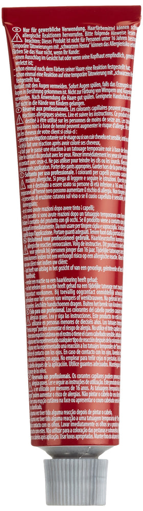 Schwarzkopf Professional creamy colorant texture displayed to show smooth mixing properties