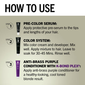 Schwarzkopf preserving curl pattern while delivering even color