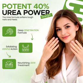 Scientific Solutions Global label and ingredients panel highlighting urea 40% concentration