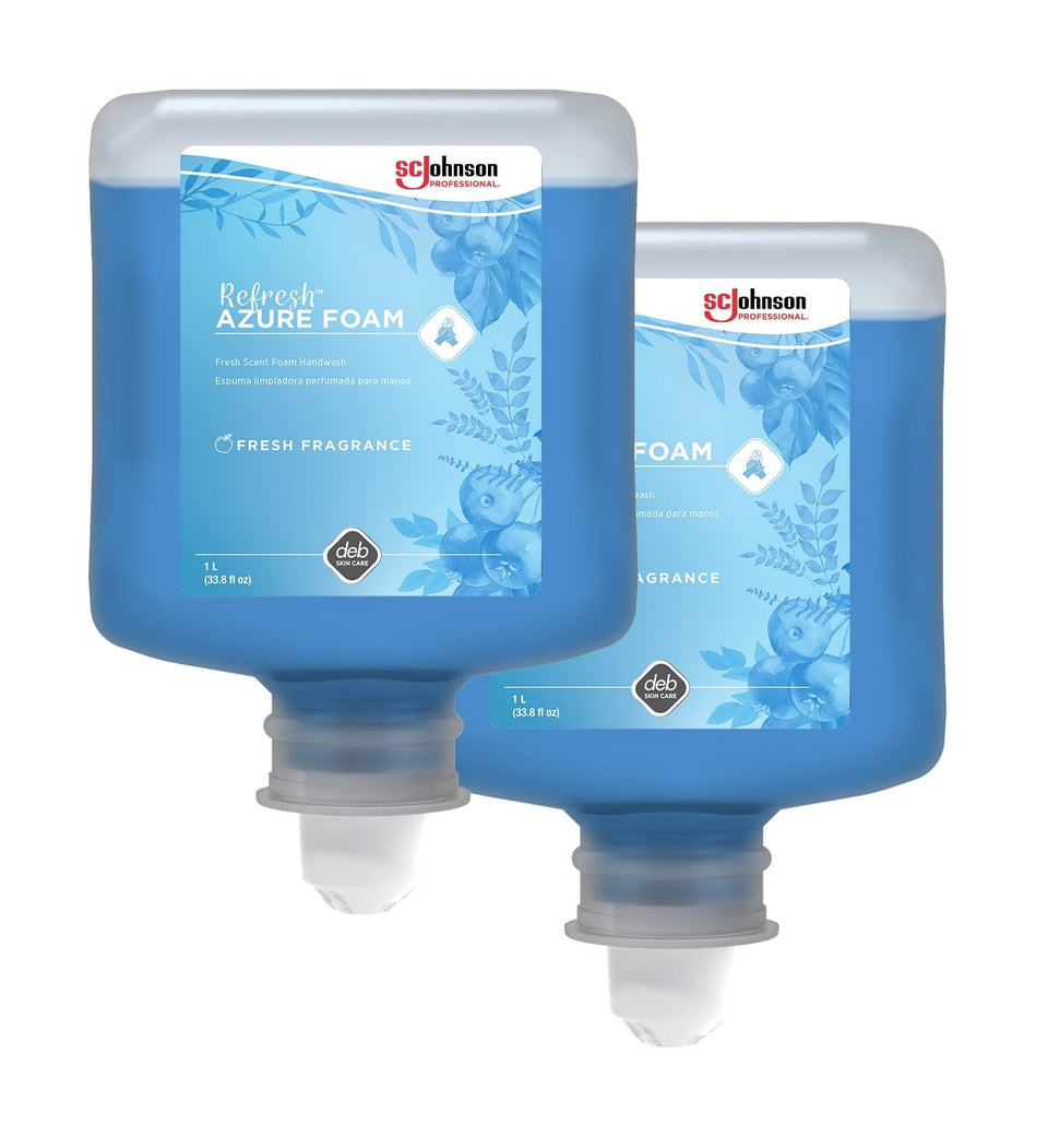 SC Johnson Professional front packaging showing refill benefits and brand