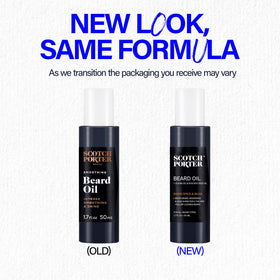 Scotch Porter oil texture close-up highlighting fast-absorbing, non-greasy finish