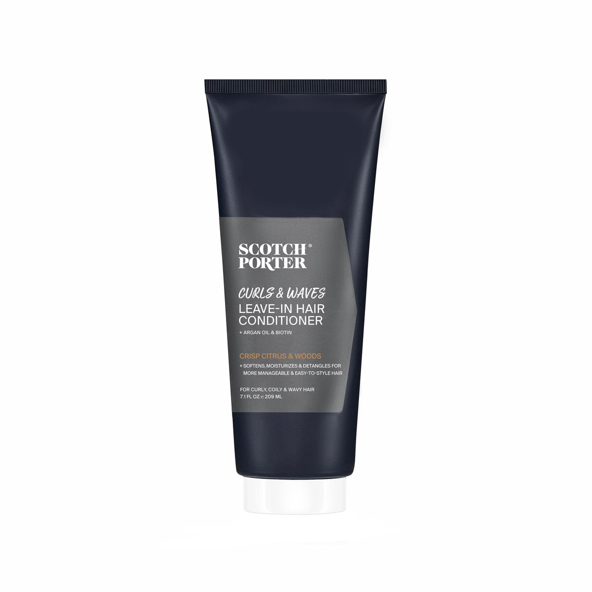 Scotch Porter front bottle view showing product and benefits