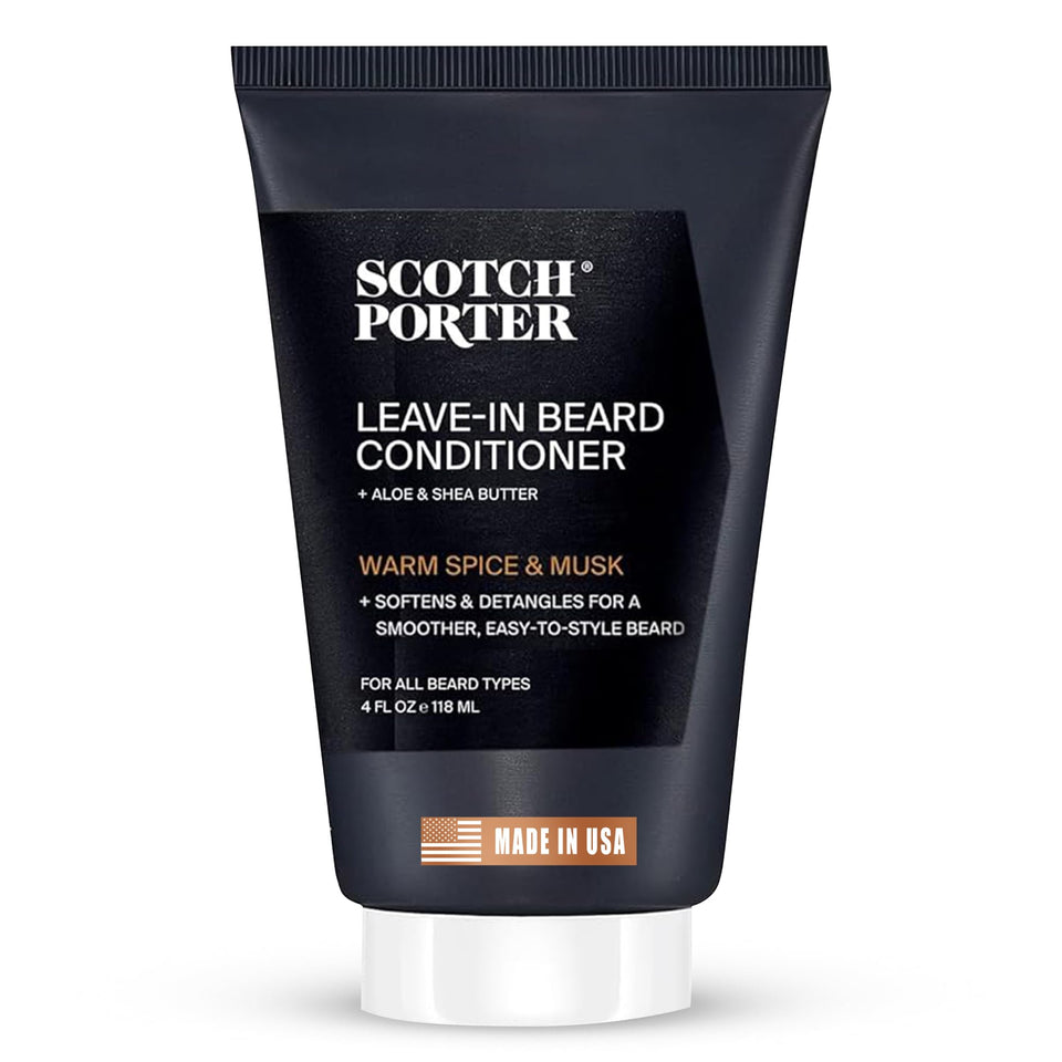 Scotch Porter front packaging showing clean 4 oz bottle and label benefits