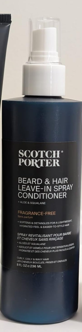 Scotch Porter lifestyle bathroom shelf staged to show daily grooming routine