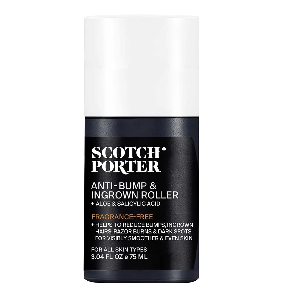Scotch Porter front packaging showing roller bottle and branding for easy identification