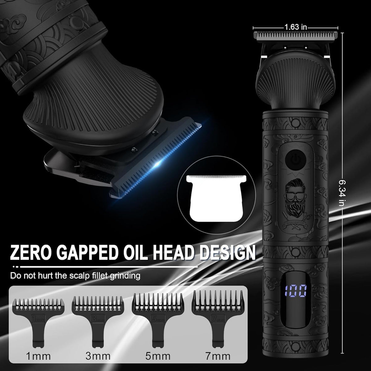 Scttomon nose trimmer detail clearing nasal and ear hair safely and accurately