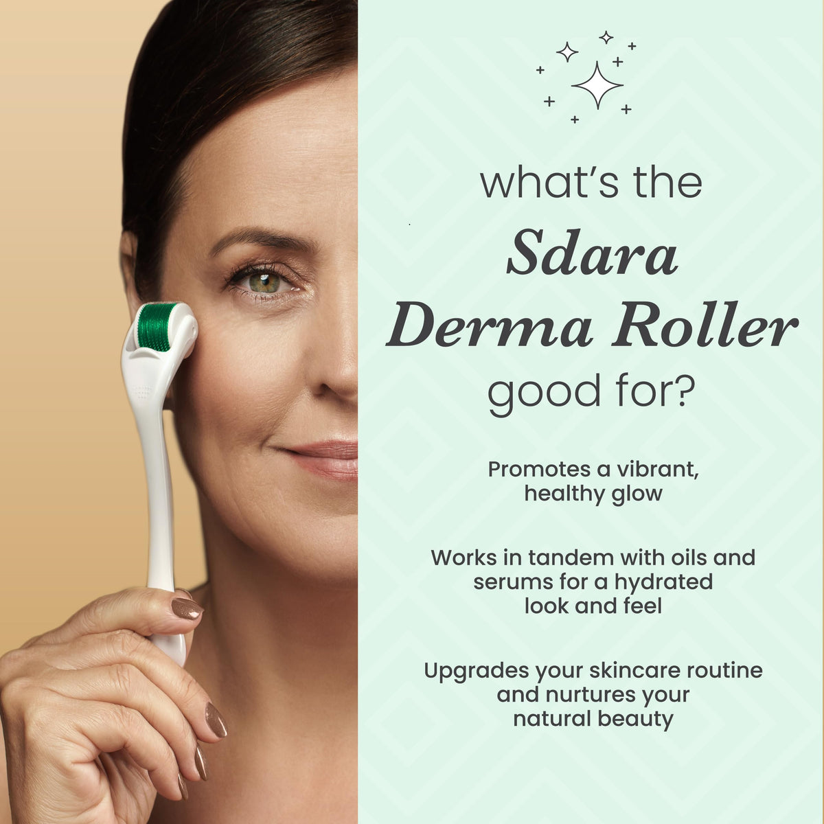 Sdara Skincare label and materials view showing build quality and safety