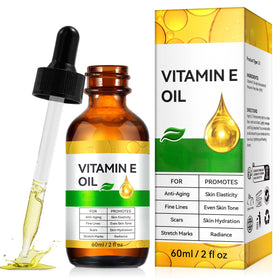 SDJUFEI bottle front label showing clean vitamin e oil packaging and brand quality