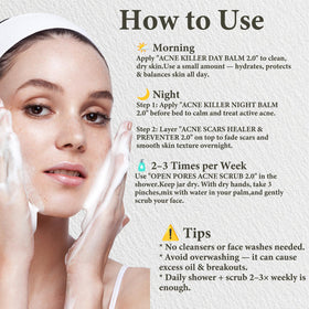SDXJIOGE balm on hand demonstrating rub-in absorption and non-greasy finish benefit