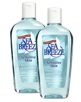 Seabreeze front packaging bottle showing product and gentle-clean benefit