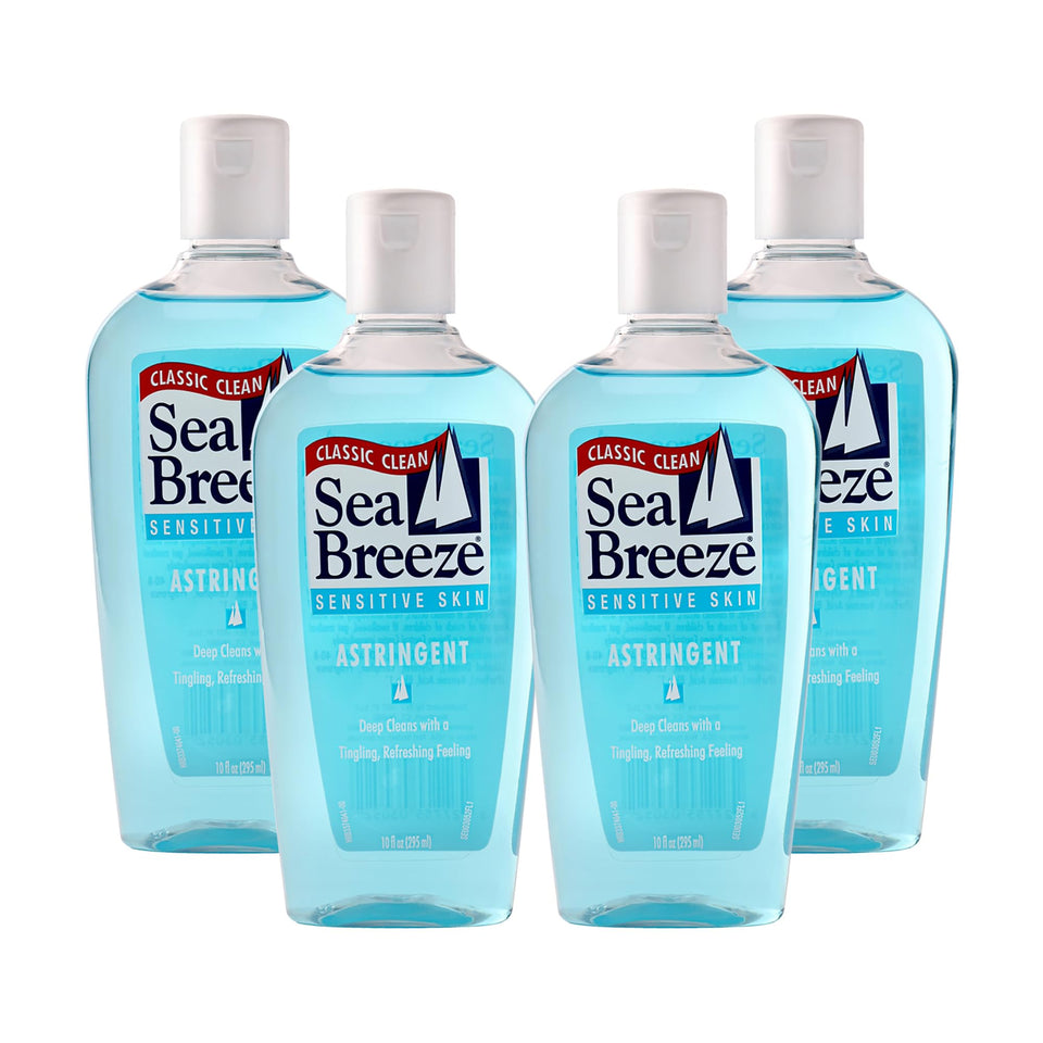 Sea Breeze front packaging showing bottle and calming benefits