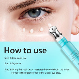 Seacall product label highlighting retinol, caffeine, vitamin C, hyaluronic acid