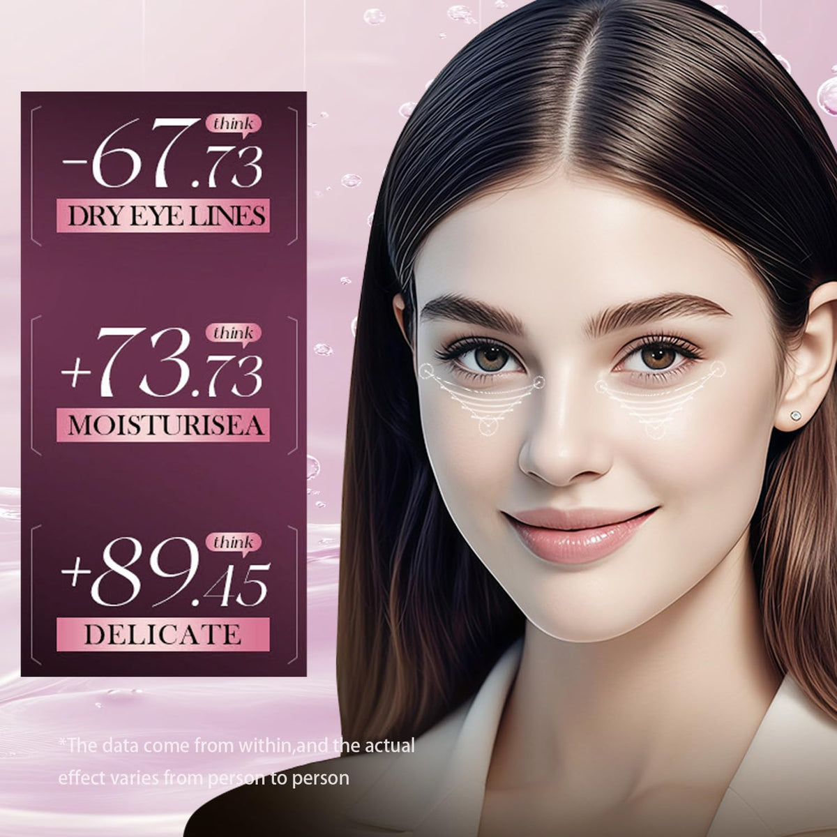 SEACICO close-up texture of hydrogel patch showing smooth serum soak for hydration