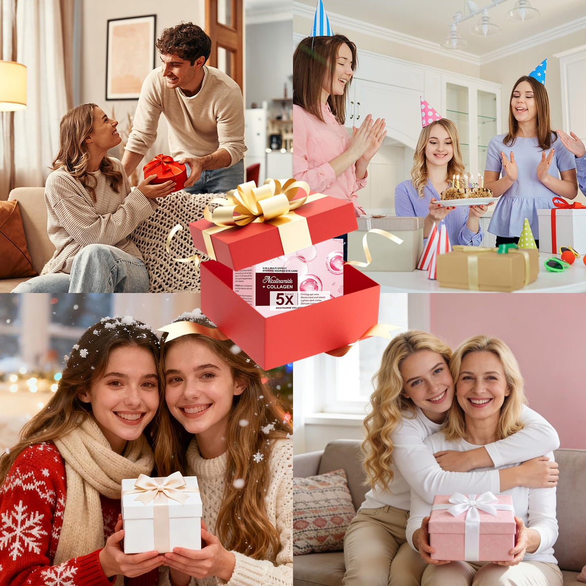 SEACICO gift box presentation styled as birthday gift for easy giving
