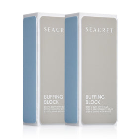 SEACRET buffer front packaging showing dual block pack and branding for convenience