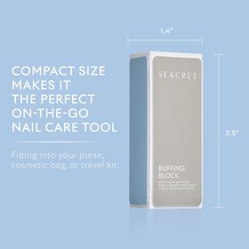 SEACRET pair of buffers boxed as a gift option for easy self-care savings