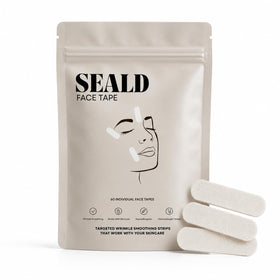 SEALD front packaging showing 60 smoothing strips and product information benefit convenience