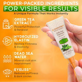 SEAMANTIKA cream texture close-up revealing smooth hydrating formula benefit
