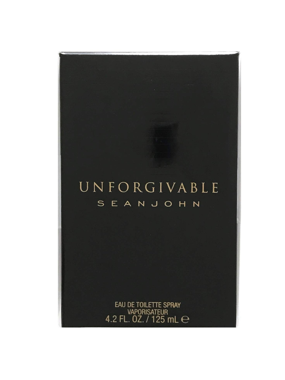 Sean John Unforgivable bottle held in hand, shows size and everyday carry convenience