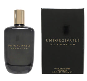 Sean John Unforgivable front view showing bottle and packaging, highlights bold branding
