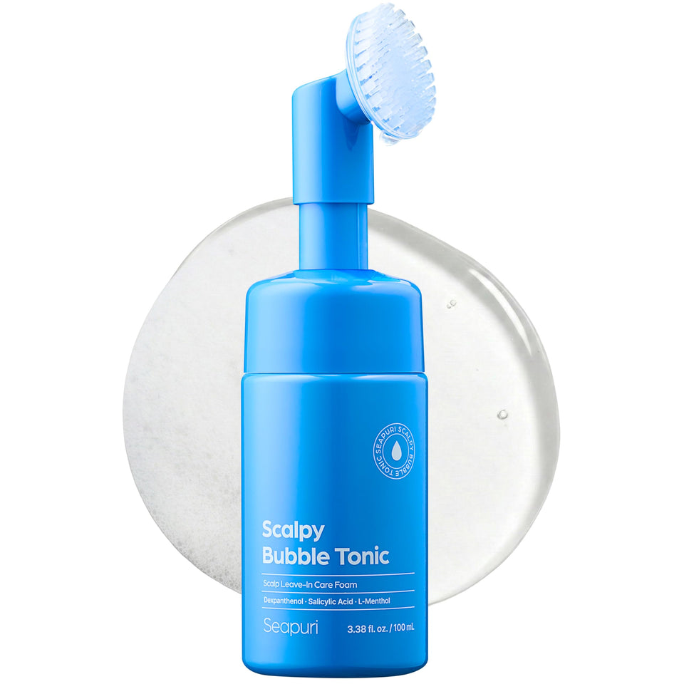 Seapuri bottle front packaging showing clean formula and benefits